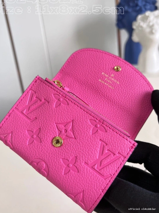 Official oldcobbler Rosalie Vuitton Purse Louis Coin 0731